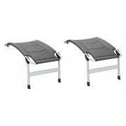 2 Isabella Footrest Light Grey for Thor Loke Odin and Beach Chair Isabella  - Dynamic Drive
