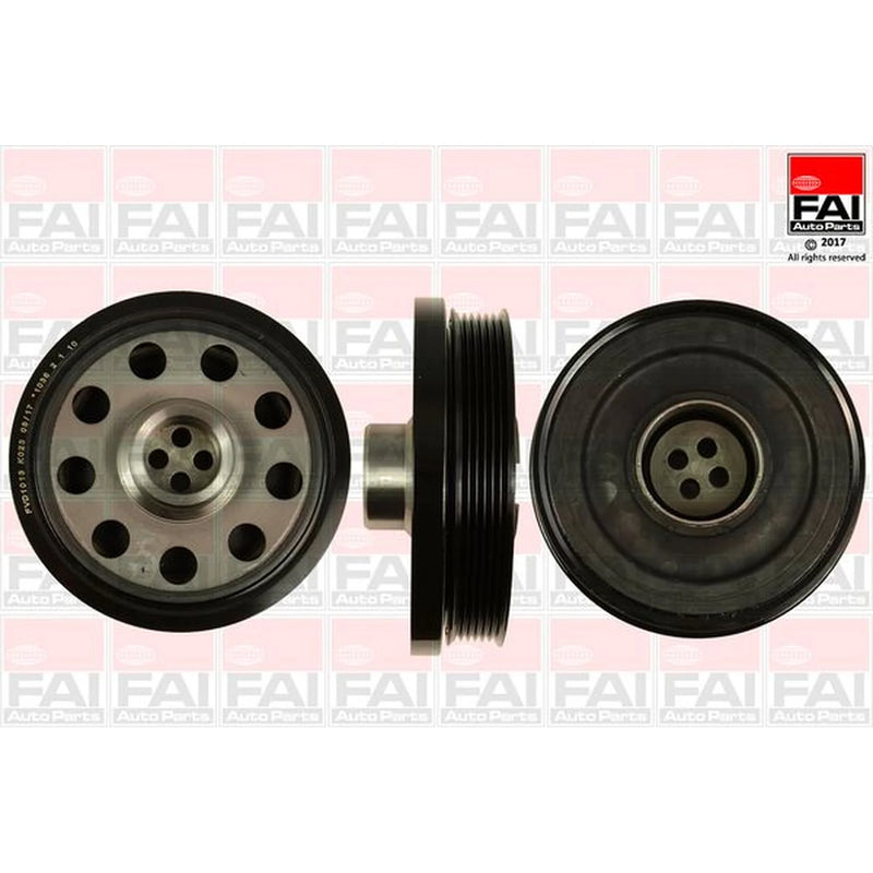 FAI Crank Shaft Belt Pulley fits BMW 1 2004-2013
