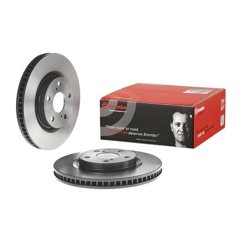 Brembo Front & Rear Brake Discs & Pads fits Toyota Auris 2010-2018 1.8
