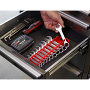 Sealey Spanner Rack Capacity 10 Stubby Spanners WR10 Sealey - Dynamic Drive