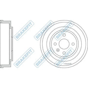 Apec Brake Drum Assembly Rear BDR9051