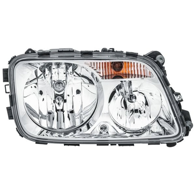 Hella Headlight Headlamp H7/H1 Right fits Mercedes-Benz Actros MP2 2002-2003