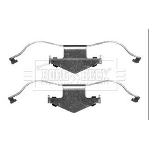 Borg & Beck Brake Pad Accessory Fitting Kit Front BBK1405