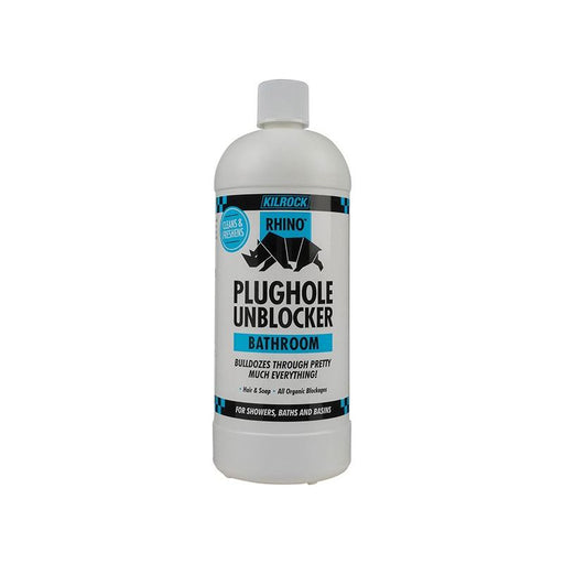 Kilrock Rhino Bathroom Heavy-Duty Drain Unblocker 1 litre Kilrock - Dynamic Drive