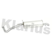 Klarius Box With Tail Pipe Rear fits Skoda Fabia II Combi 2010-2014 1.2