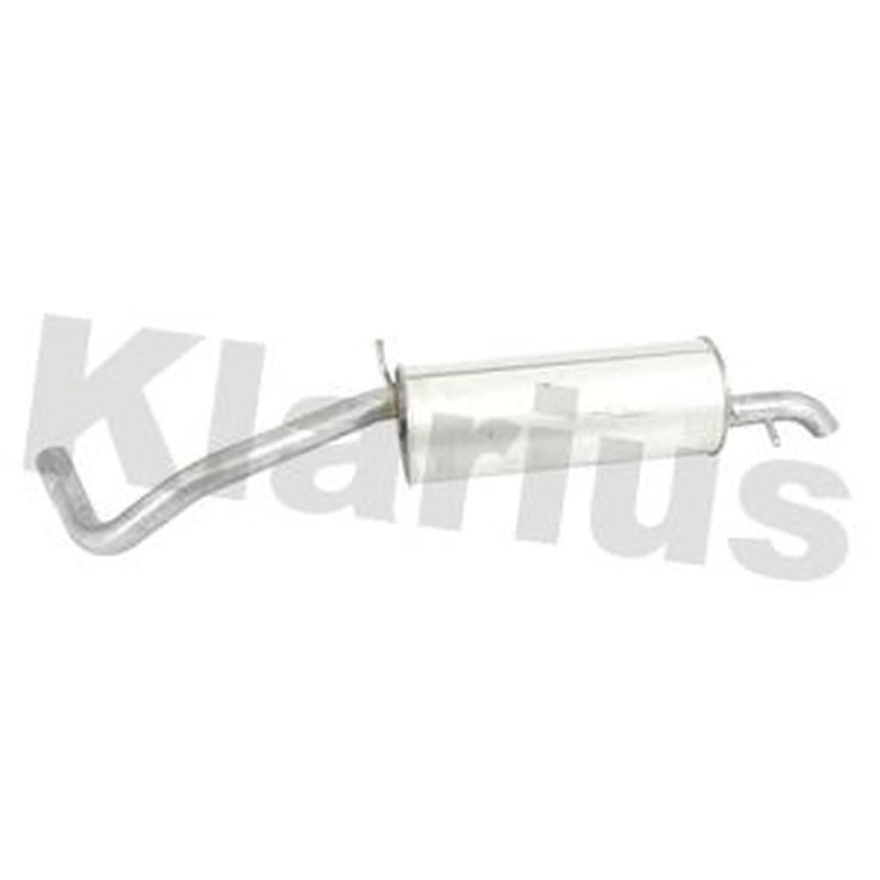 Klarius Box With Tail Pipe Rear fits Skoda Fabia II Combi 2010-2014 1.2