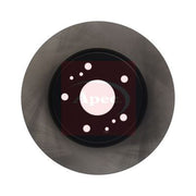 Apec 2 x Vented Brake Discs fits Suzuki Swift III 2012-2017 1.6