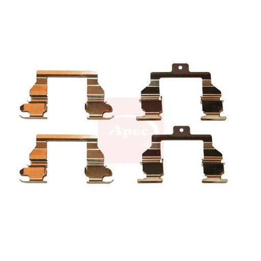 Apec Brake Pad Accessory Fitting Kit Front fits Toyota Avensis Verso 2001-2009