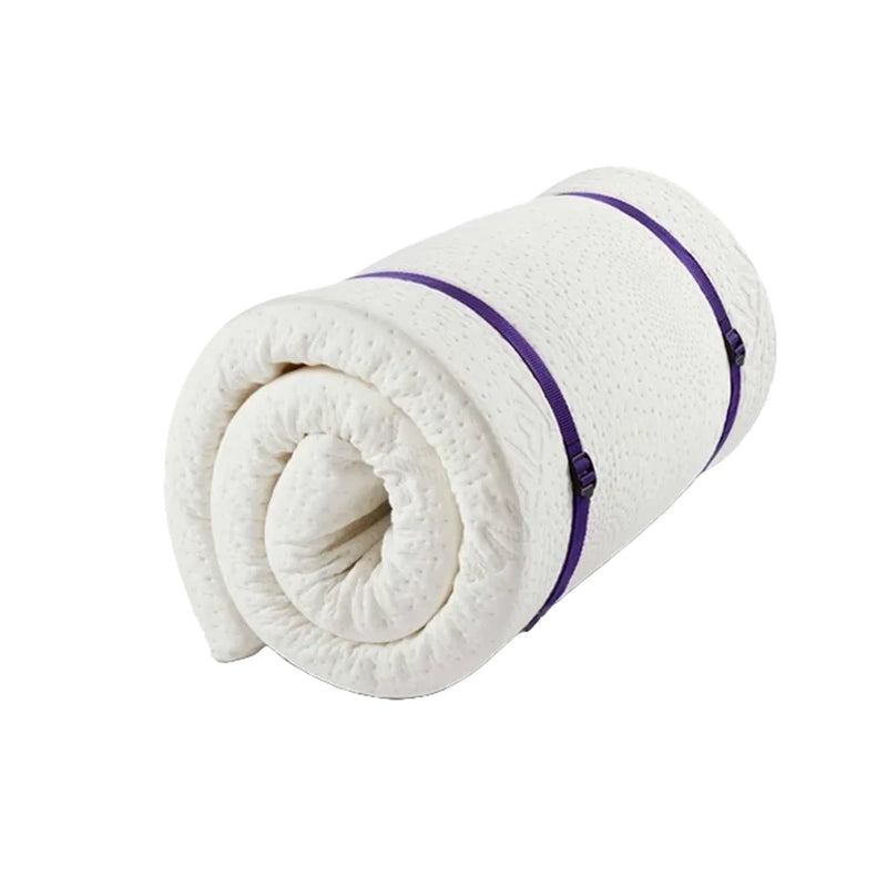 Duvalay Comfort Travel Topper 190x66cm Silver Foam 5cm Deep