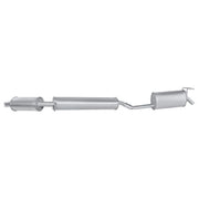 Hella End Silencer Rear fits Fiat Multipla 1999-2000 1.6