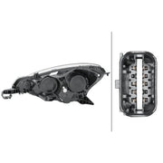 Hella Headlight Headlamp PY21W Right fits Citroën C3 II 2009-2016