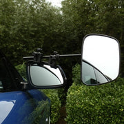 Milenco Grand Aero 3 Towing Mirror - Flat (Twin Pack) - With Storage Bag Case Milenco  - Dynamic Drive