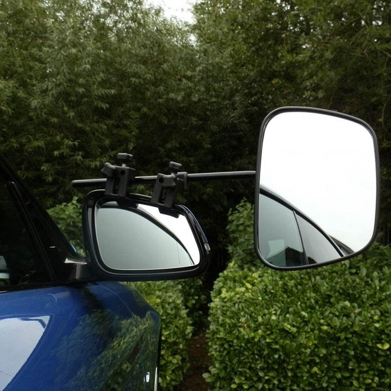 Milenco Grand Aero 3 Towing Mirror - Flat (Twin Pack) - With Storage Bag Case Milenco  - Dynamic Drive