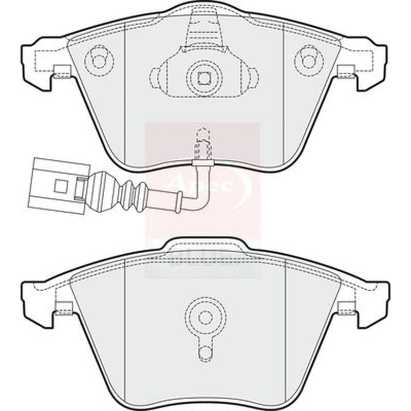 Apec Front Brake Pad Set PD3580