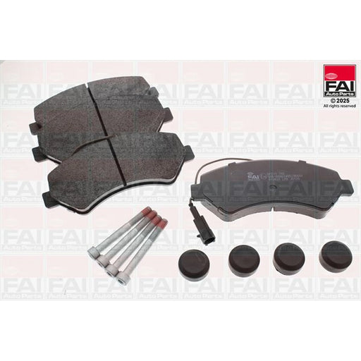 FAI Front Brake Pad Set fits Citroën Relay III 2011 on 2.2 3.0