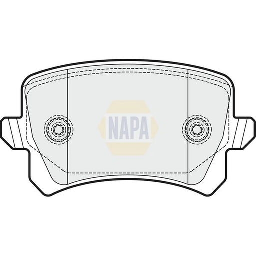 NAPA Rear Brake Pad Set NBP1293