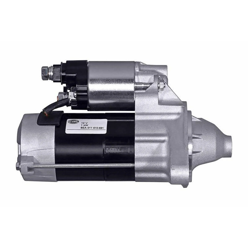 Hella Starter Motor 12V 1kW 9 Teeth fits Toyota Yaris/Vitz 1999-2005 1.0 1.3