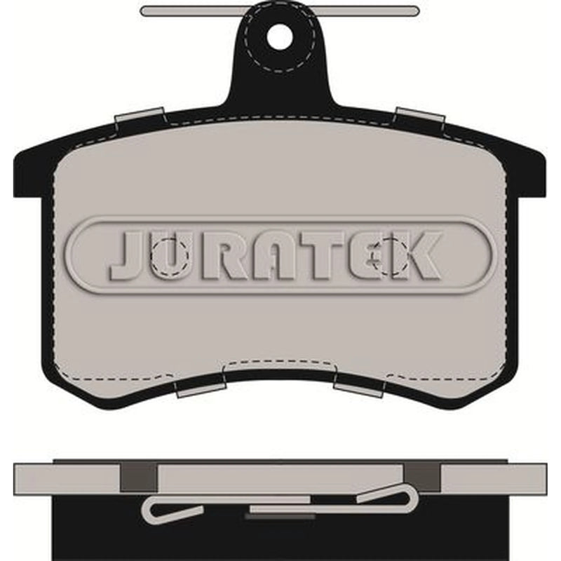 Juratek Rear Brake Pad Set fits Alfa Romeo 164 1987-1998 2.0 2.5 3.0