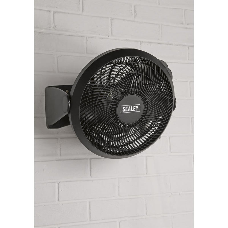 Sealey Desk/Floor Fan 3-Speed 12" 230V SFF12 Sealey - Dynamic Drive