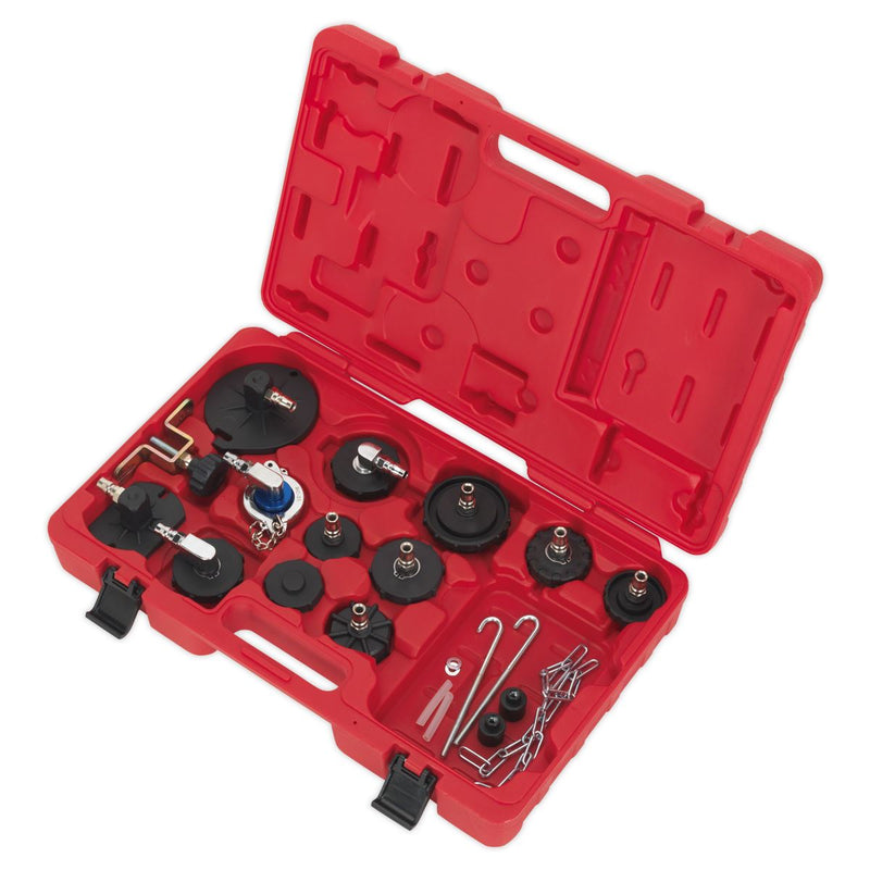 Sealey Brake & Clutch Bleeder Cap Set VS0204B Sealey - Dynamic Drive