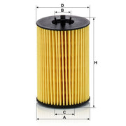 MANN-FILTER Service Kit with Air & Oil Filters fits Audi A6 C7 2013-2018 2.0