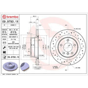Brembo Xtra Front / & Rear / Brake Discs & Pads fits BMW 3 2004-2013