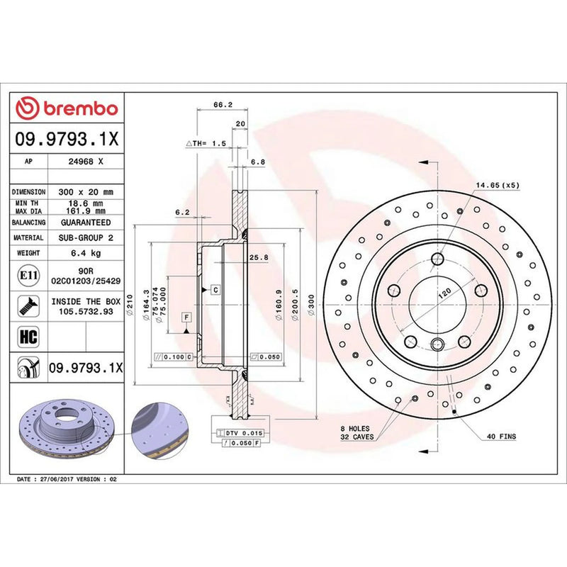 Brembo Xtra Front / & Rear / Brake Discs & Pads fits BMW 3 2004-2013