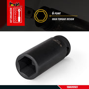 Teng Tools 1/2" Deep Impact Socket DIN AF 3/8" Teng Tools - Dynamic Drive