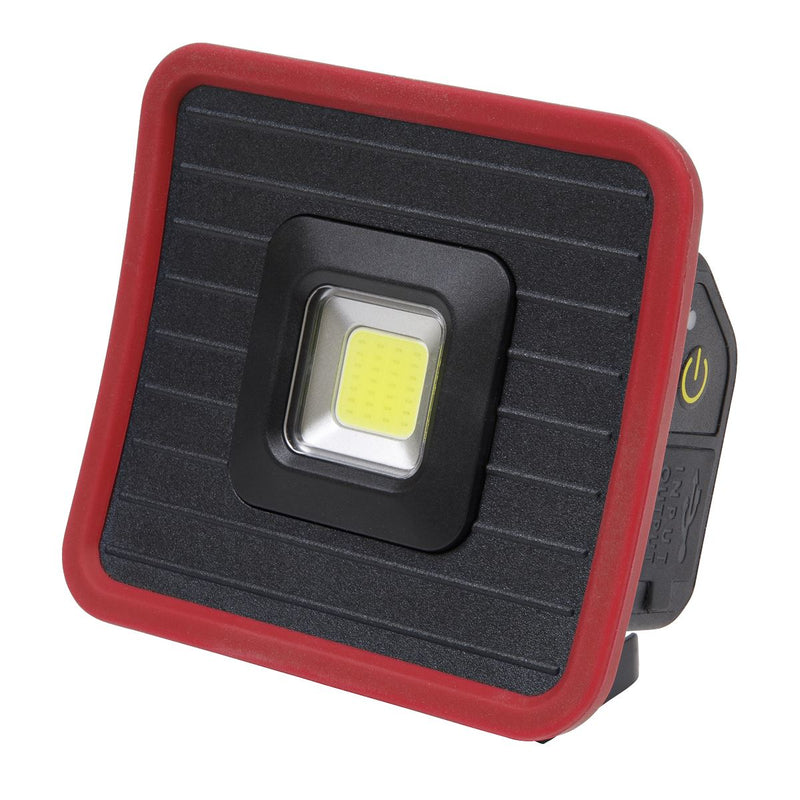Sealey Rechargeable Pocket Floodlight with Power Bank 10W COB LED LED1000PB Sealey - Dynamic Drive