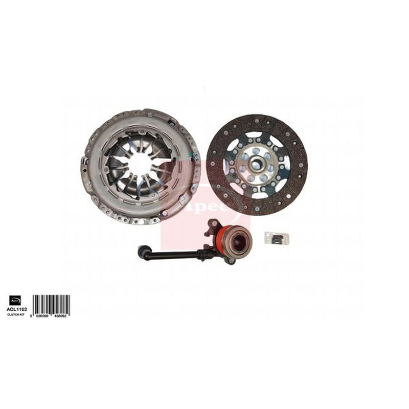 Apec Clutch Kit Set 3pc fits Dacia Dokker 2012-2021 1.3 1.5