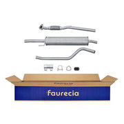 Hella Middle Silencer fits Opel Corsa C 2000-2009 1.0