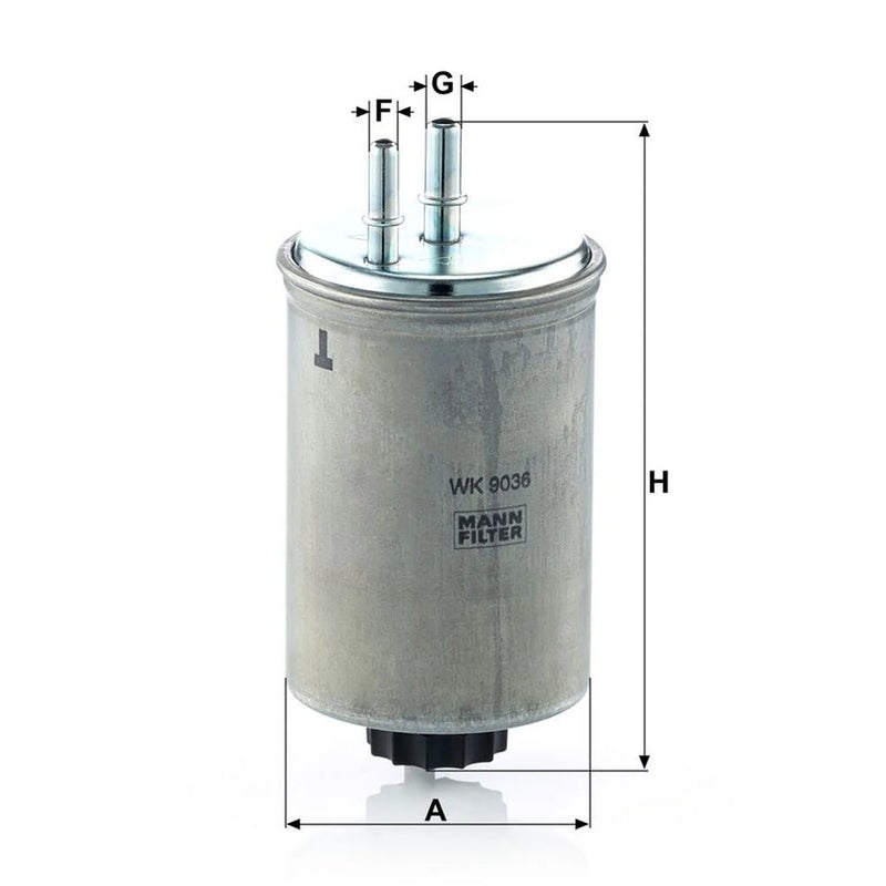 MANN-FILTER Fuel Filter Element