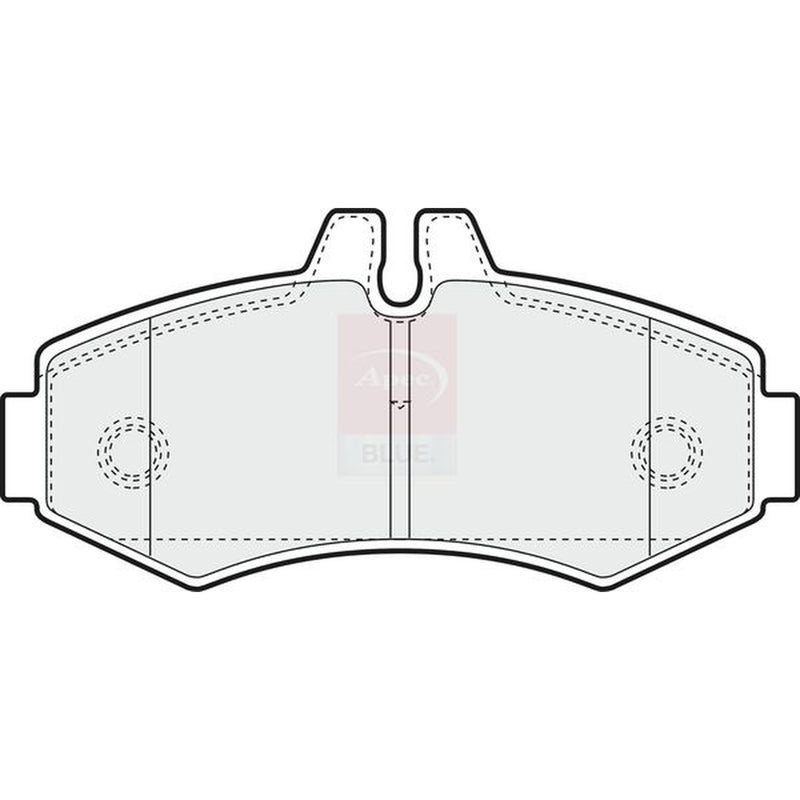 Apec Front Brake Pad Set fits Mercedes-Benz V-Class 1996-2003