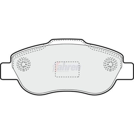 Fahren Front Brake Pad Set FBP3610