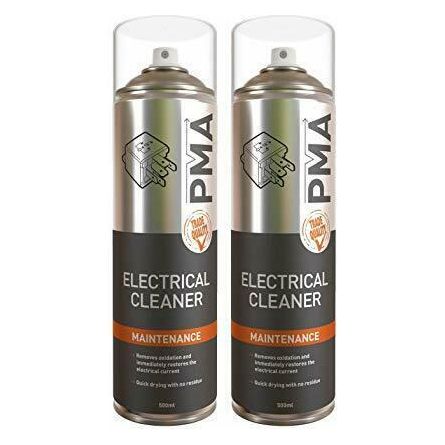 2 x PMA Electrical Contact Cleaner Quick Drying Professional Aerosol 500ml ELCLE PMA - Dynamic Drive