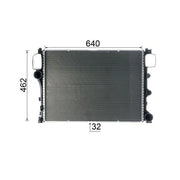 Mahle Engine Radiator fits Mercedes-Benz S-Class 2005-2013