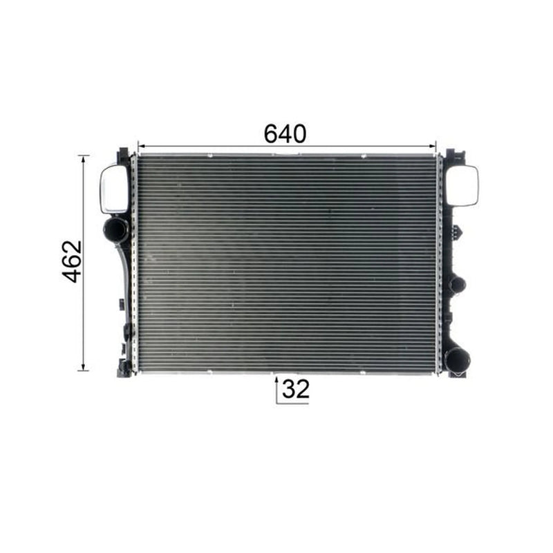 Mahle Engine Radiator fits Mercedes-Benz S-Class 2005-2013