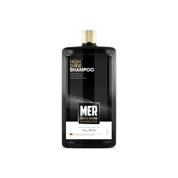 MER High Shine Car Shampoo 1 Litre Glossy Streak free Finish. Water Repellent Mer Ast  - Dynamic Drive