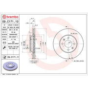 Brembo Front & Rear Brake Discs & Pads fits Hyundai I20 II 2014-2018 1.4
