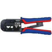 KNIPEX Crimping Pliers 97 51 10 SB for Western Plugs, 190mm
