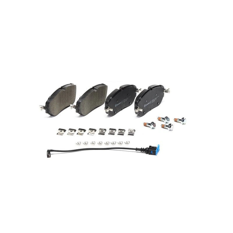 Brembo 4 x Front Brake Pad Set fits Audi Q4 E-Tron 2021 on