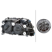 Hella Headlight Headlamp W5W Left fits Mercedes-Benz Actros MP2 / MP3 2002-2003