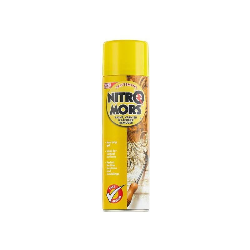 Nitromors Craftsman's Paint, Varnish & Lacquer Remover 500ml Aerosol Nitromors - Town Tools