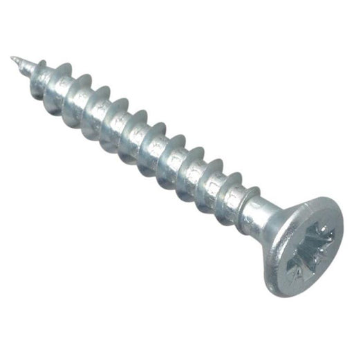 Forgefix Multi-Purpose Pozi Compatible Screw CSK ST ZP 4 x 30mm Box 200 ForgeFix - NN4 Online