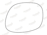 Summit Stick-On Standard Mirror Glass fits Toyota Rav 4 LHS Summit - Bars 4 Cars