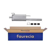 Hella End Silencer Rear fits Opel Combo Box Body/Mpv 2001 on 1.7