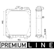 Mahle Engine Radiator