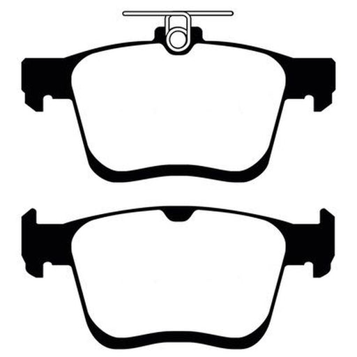 Abtex Rear Brake Pad Set fits Audi A3 2012-2020 1.0 1.2 1.4 1.5 1.6 1.8