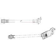 Apec Brake Hydraulic Hose Line Rear Right fits Kia Picanto I 2004-2011 1.0 1.1