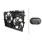 Hella Engine Cooling Fan Front fits Fiat Ducato 2006-2015